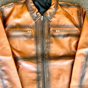 Handmade leather jacket